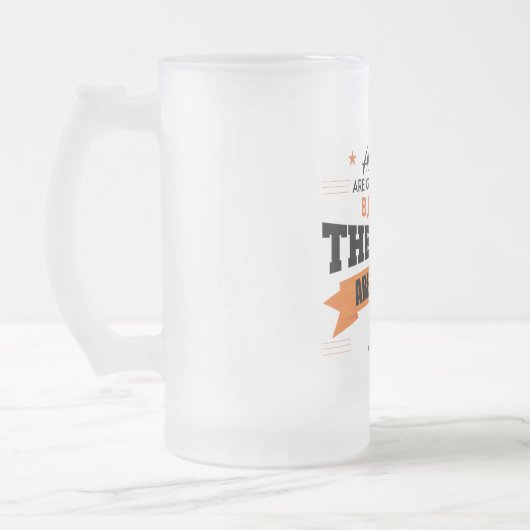 De beste zijn geboren in juli matglas bierpul (Links)