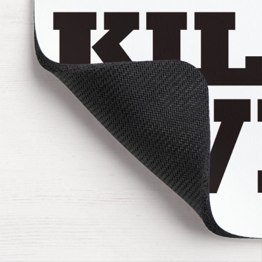 De beste Zombie Killer ooit Muismat (Hoek)