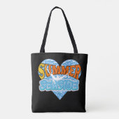 De beste zomervakantie plekken tote bag (Achterkant)