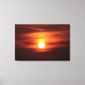 De beste zonsondergang ooit canvas afdruk (Voorkant)