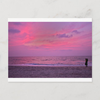 de beste zonsondergang sinds de komst hier .jpg briefkaart