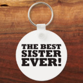 De beste zuster ooit sleutelhanger (Voorkant)