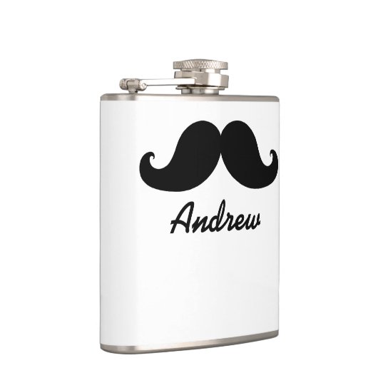 DE BESTE ZWARTE MUSTACHE DIE IS GEPERSONALISEERD HEUPFLES (Rechts)