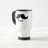 DE BESTE ZWARTE MUSTACHE DIE IS GEPERSONALISEERD REISBEKER (Voorkant links)