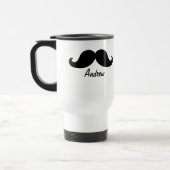 DE BESTE ZWARTE MUSTACHE DIE IS GEPERSONALISEERD REISBEKER (Links)
