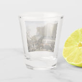 De bestorming van de Bastille Shot Glas (Achterkant)