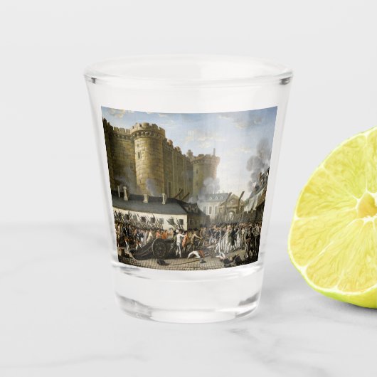 De bestorming van de Bastille Shot Glas (Voorkant)