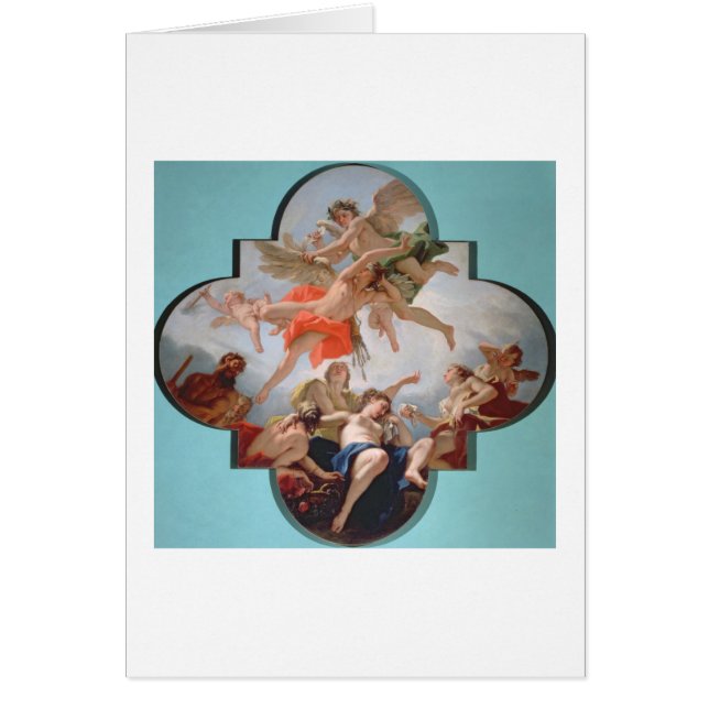 De bestraffing van Cupid (olie op canvas) (Voorkant)