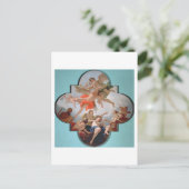 De bestraffing van Cupid (olie op canvas) Briefkaart (Staand voorkant)
