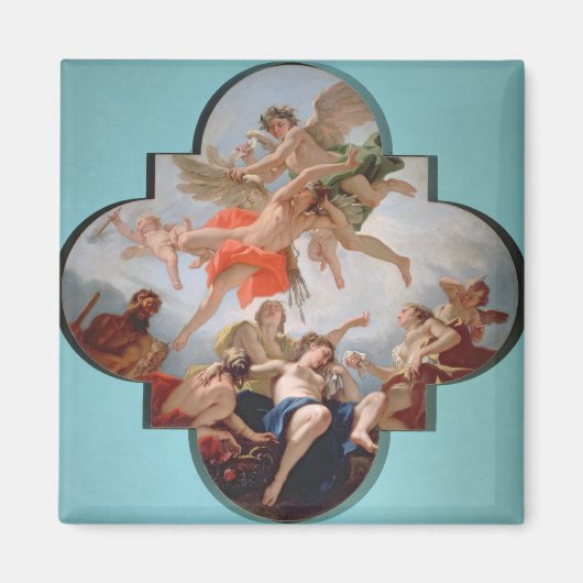 De bestraffing van Cupid (olie op canvas) Magneet (Voorkant)