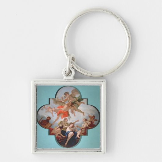 De bestraffing van Cupid (olie op canvas) Sleutelhanger (Voorkant)