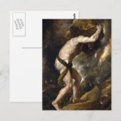 De bestraffing van Sysiphus Briefkaart (Voorkant / Achterkant)