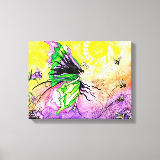 De Bestuivingswandeling Canvas Afdruk (Voorkant)