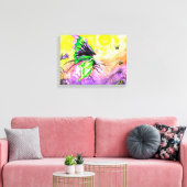 De Bestuivingswandeling Canvas Afdruk (Insitu (Woonkamer))