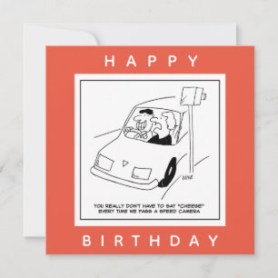 De bestuurder zegt Kaas wanneer het overgaan van e Kaart