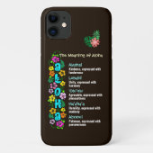 De betekenis van Aloha Phone Case (Achterkant)