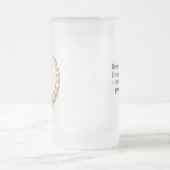 "De betekenis van bier." Monogram Bier Mok (Center)