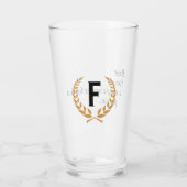 "De Betekenis van Bier"  Monogram  Glas (Achterkant)