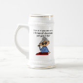 De Betekenis van de chocolade Bierpul (Links)