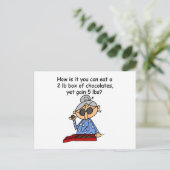 De Betekenis van de chocolade Briefkaart (Staand voorkant)