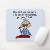 De Betekenis van de chocolade Muismat (Met muis)