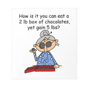 De Betekenis van de chocolade Notitieblok