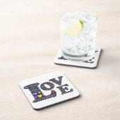 De betekenis van de liefde bier onderzetter (Rechterzijde)