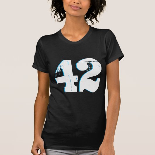 De betekenis van het leven is ... 42! t-shirt (Voorkant)