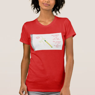 De betekenis van het leven is om je cadeau te vind t-shirt