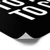 De betekenis van het leven is overwinnen poster (Hoek)