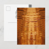 De betekenis van Kerst Inspirerend Typografie Briefkaart (Voorkant / Achterkant)