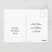 De betekenis van Kerst Inspirerend Typografie Briefkaart (Achterkant)