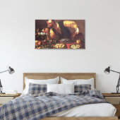 De betekenis van Smell Canvas Afdruk (Insitu (Slaapkamer))