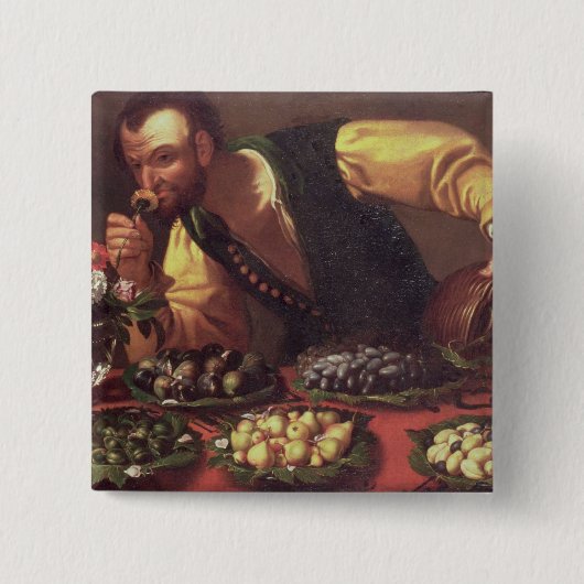 De betekenis van Smell Vierkante Button 5,1 Cm (Voorkant)