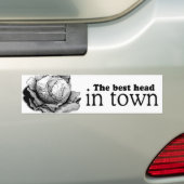 DE BETER HOOFD IN DE STAD -.png Bumpersticker (Op auto)