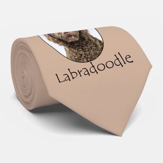 De betere labradole van het leven stropdas (Opgerold)