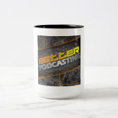De betere podcasting 15 oz klassieke witte Mok (Center)