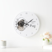 De betere Pug Clock van het leven Grote Klok (Huis)