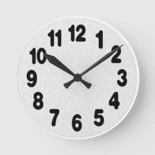 De betonklok ronde klok