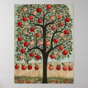 De Betoverde Appelboomgaard Poster