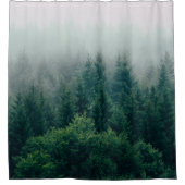 De betoverde bossen douchegordijn (Voorkant)