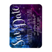 De betoverde Boten vlakke Lichten sparen de Datum Magneet (Verticaal)