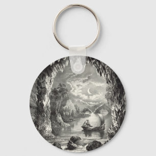 De betoverde grot sleutelhanger