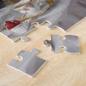 De betoverde haas theetje legpuzzel (Zijkant)