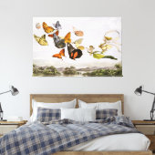 De betoverde koets van de Fairy Queen (1870) Canvas Afdruk (Insitu (Slaapkamer))