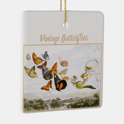 De betoverde koets van de Fairy Queen (1870) Keramisch Ornament (Rechts)