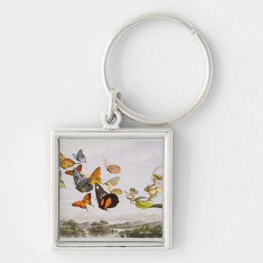 De betoverde koets van de Fairy Queen (1870) Sleutelhanger (Voorkant)