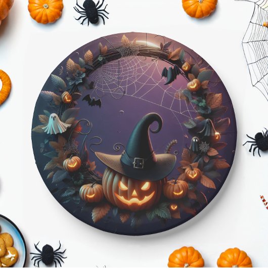 De betoverde melodie van Spooks Papieren Bordje