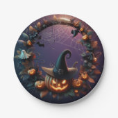 De betoverde melodie van Spooks Papieren Bordje (Voorkant)