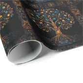 De betoverde mozaïekboom cadeaupapier (Rol Hoek)